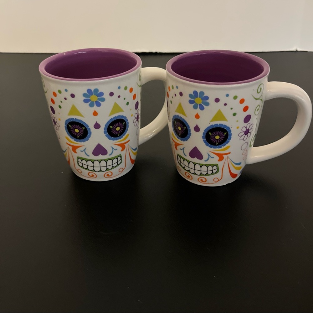 Halloween Burton + Burton SUGAR SKULL MUG Day of the Dead N2